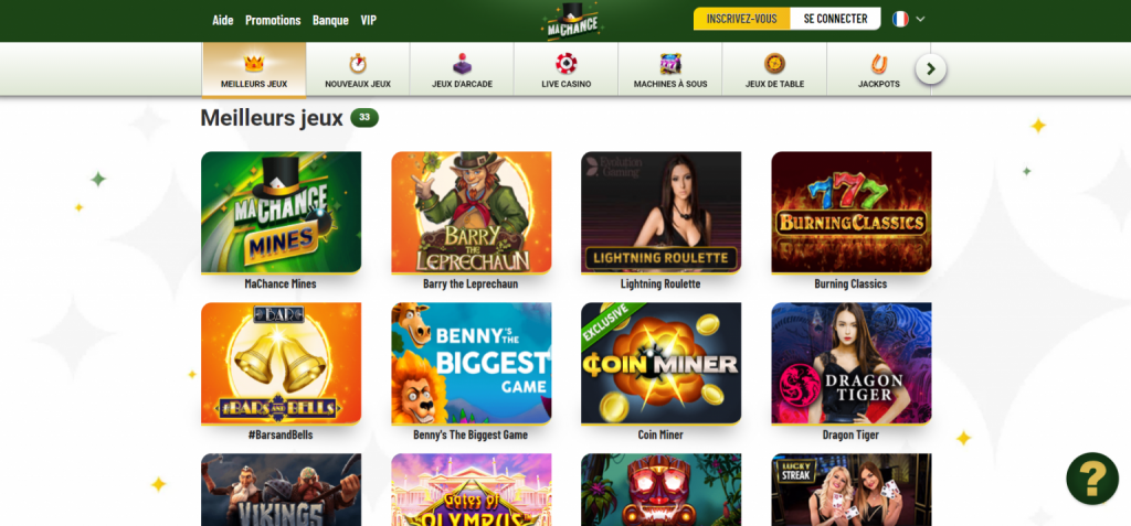 jeux ma chance casino en ligne